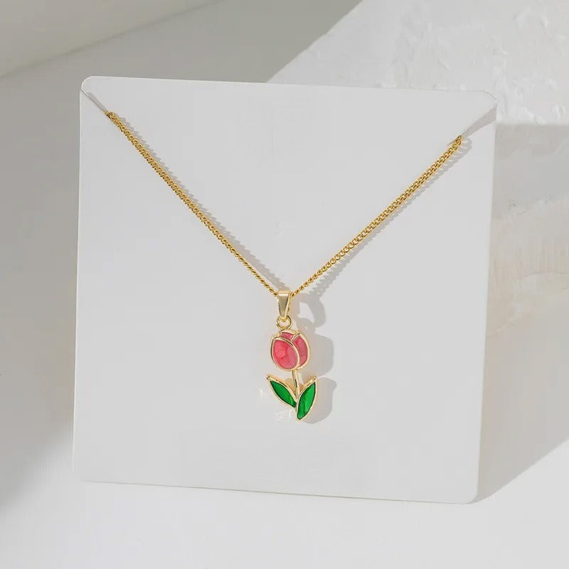 Collar de tulipán