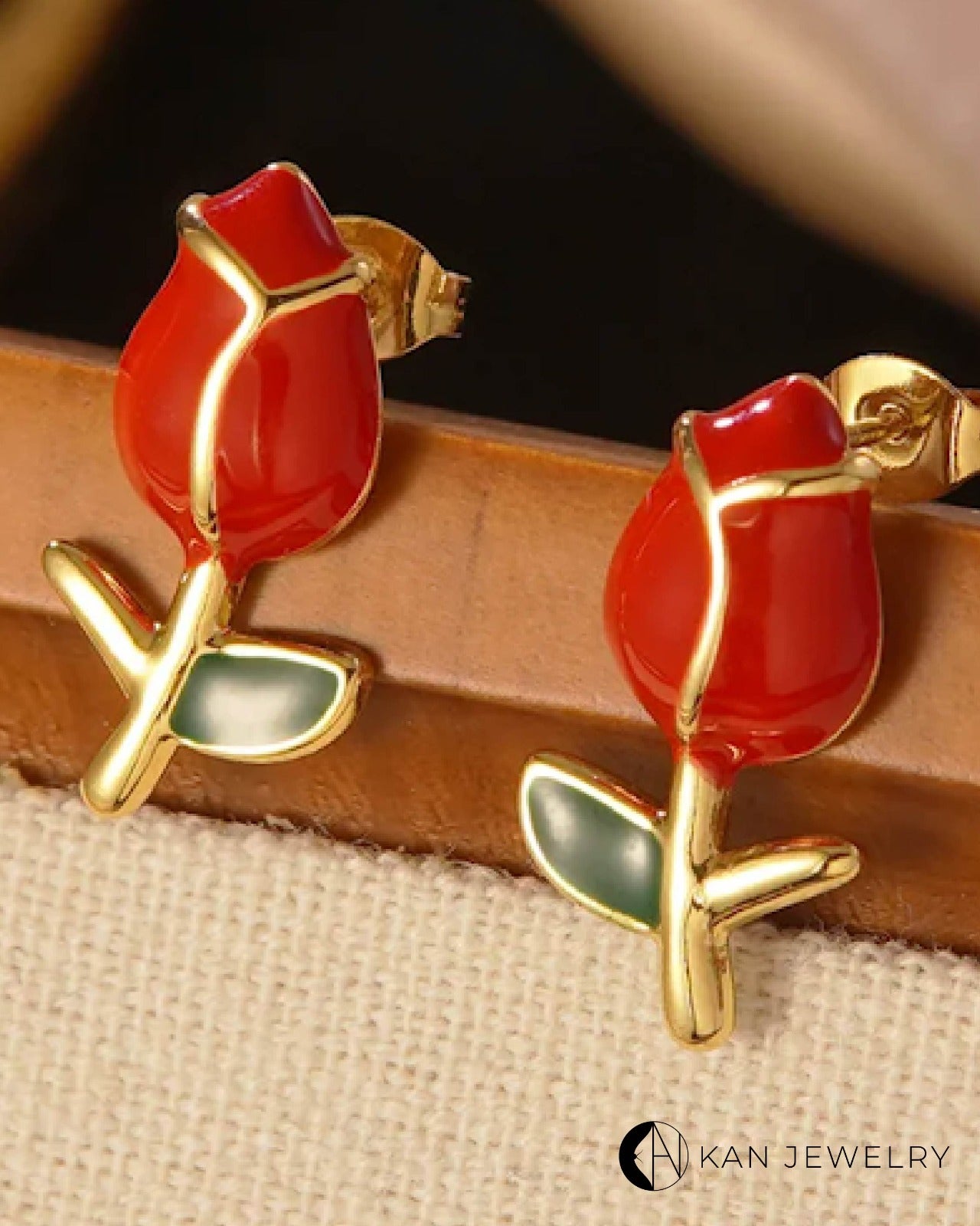 ARETES DE TULIPAN MINI