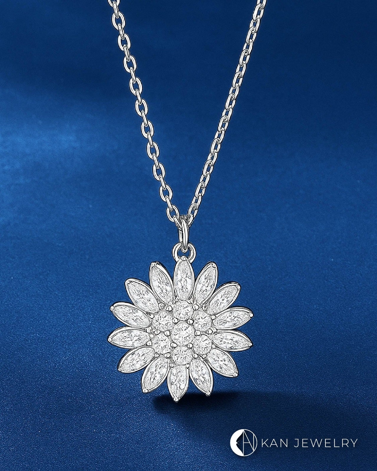 Collar De Girasol Giratorio