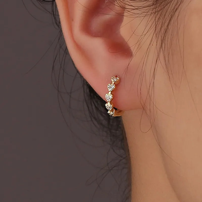 Pure Love Hoops Plata 925