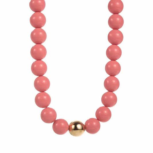 Collar bolas de chicle pastel