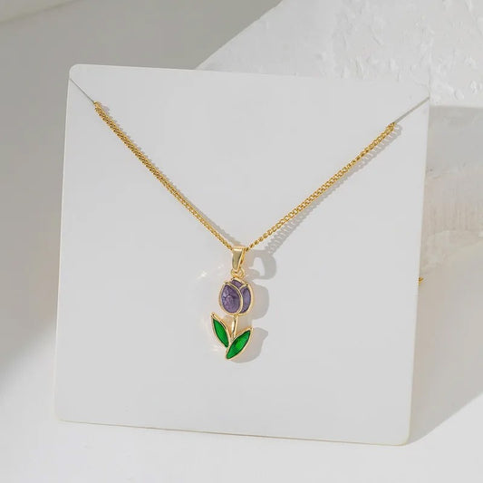 Collar de tulipán