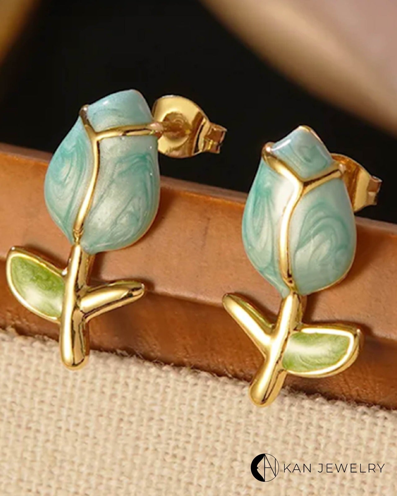 ARETES DE TULIPAN MINI
