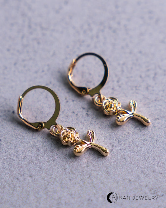 Aretes de Rosa
