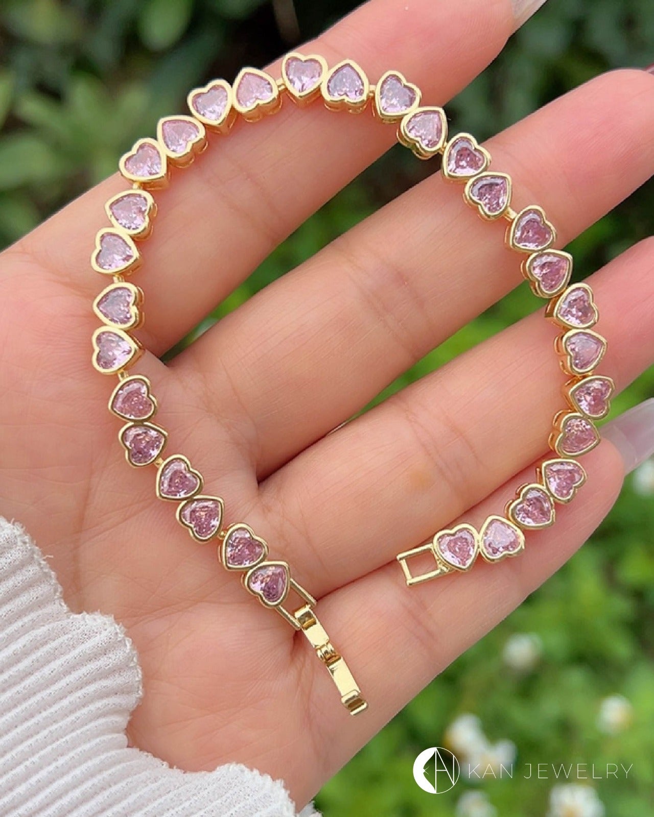 Aura Hearts Bracelet