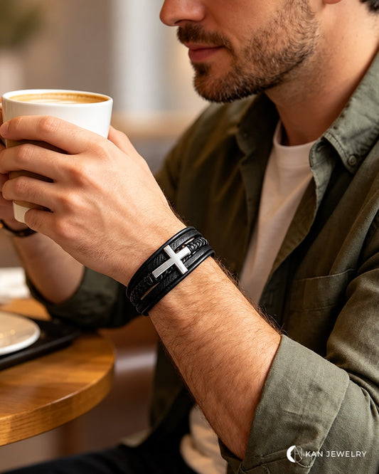 Pulsera de cruz