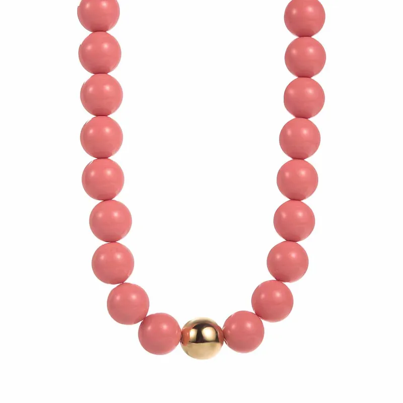 Collar bolas de chicle pastel