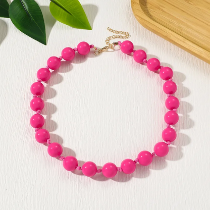 Collar bolas de chicle estilo #2